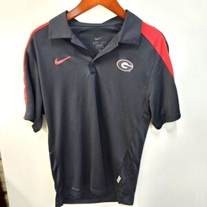 Nike‎ Dri-Fit Georgia Bulldog polo